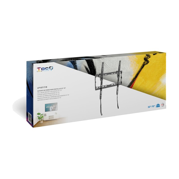 TOOQ Soporte de pared inclinable para televisor LP1071T