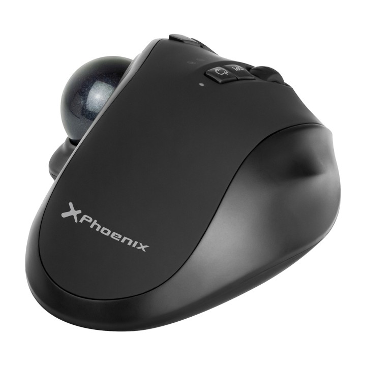 PHOENIX Mouse trackball ergonomico wireless ricaricabile
