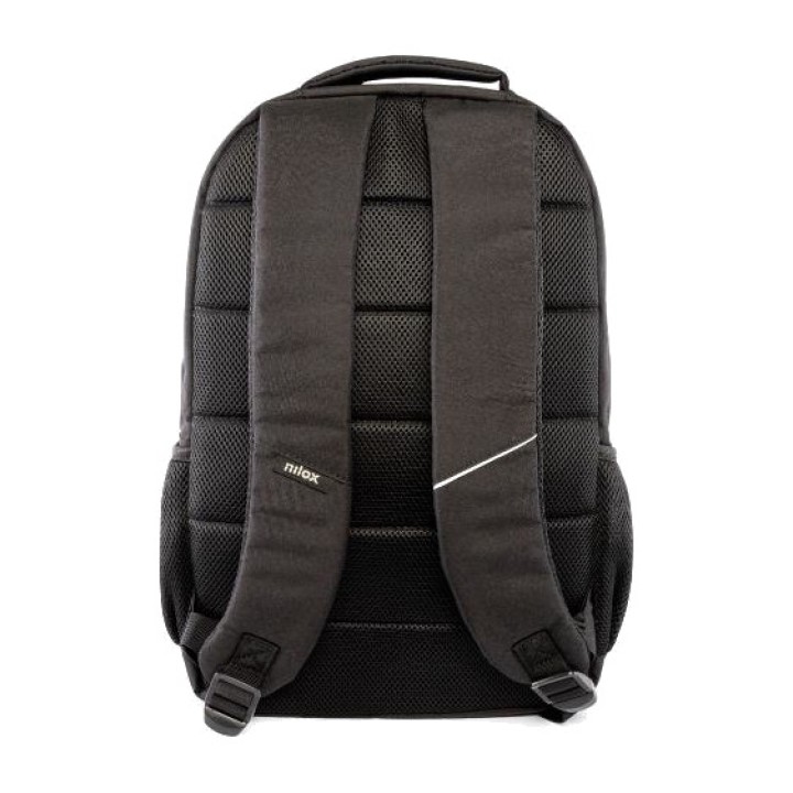 NILOX Zaino per laptop con tasca tecnica passacavi STYLE