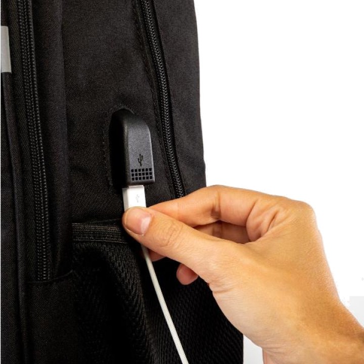 NILOX Laptop backpack with cable pass-through pocket STYLE