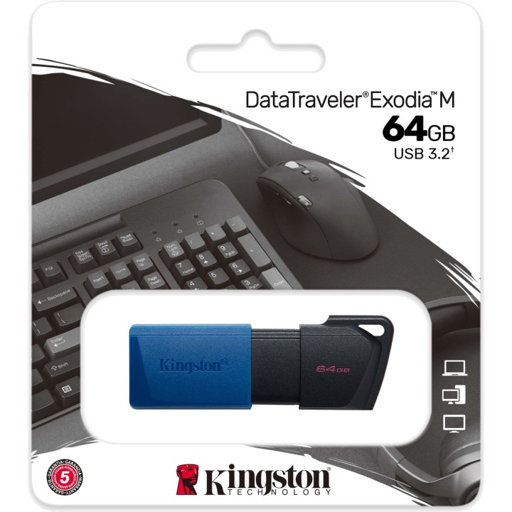 KINGSTON Memorie USB DATATRAVELER-EXODIA-M-64GB
