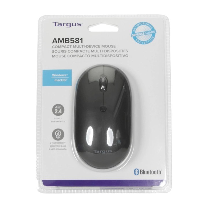 TARGUS Mouse wireless Bluetooth compatto antimicrobico