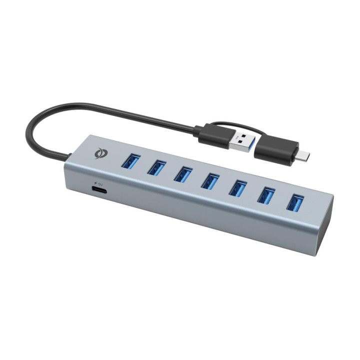CONCEPTRONIC Hub USB-C de 7 puertos HUBBIES21G 7XUSB-A 5GBPS DSP0000030374