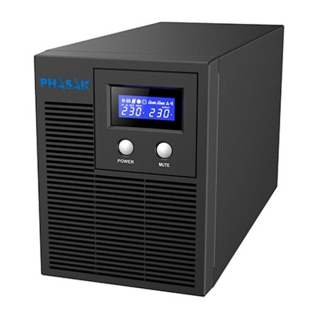 sai interactivo de onda sinusoidal pura con pantalla lcd protekt-ph-7610 1060va