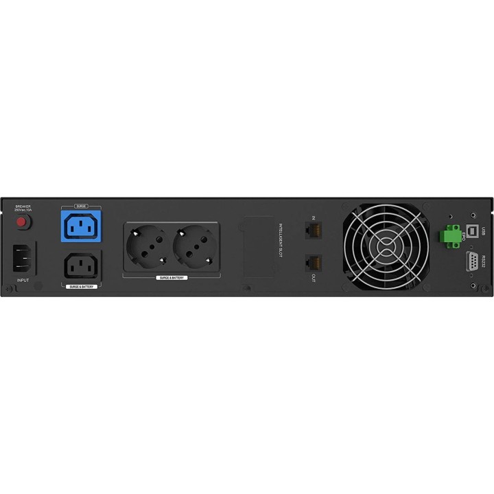 PHASAK UPS line-interactive a onda sinusoidale pura per