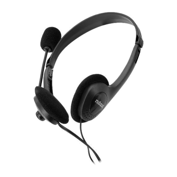 NILOX Auriculars amb micròfon i control de volum per a PC