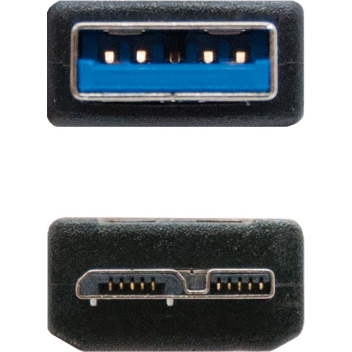 NANOCABLE USB-A na micro USB-B kábel pre externý pevný disk
