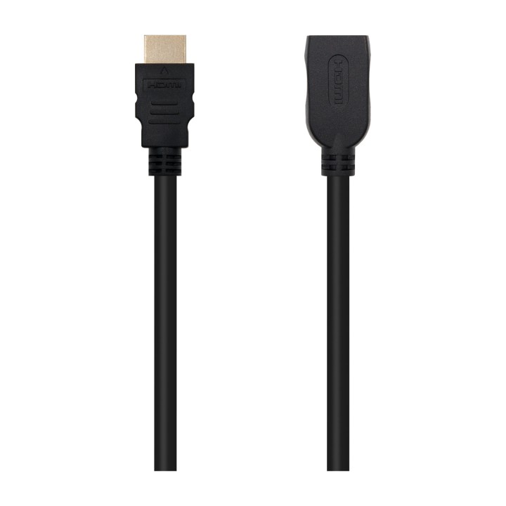 NANOCABLE Cable alargador HDMI macho a hembra 2.0 4K 18GBPS 2 M DSP0000006649