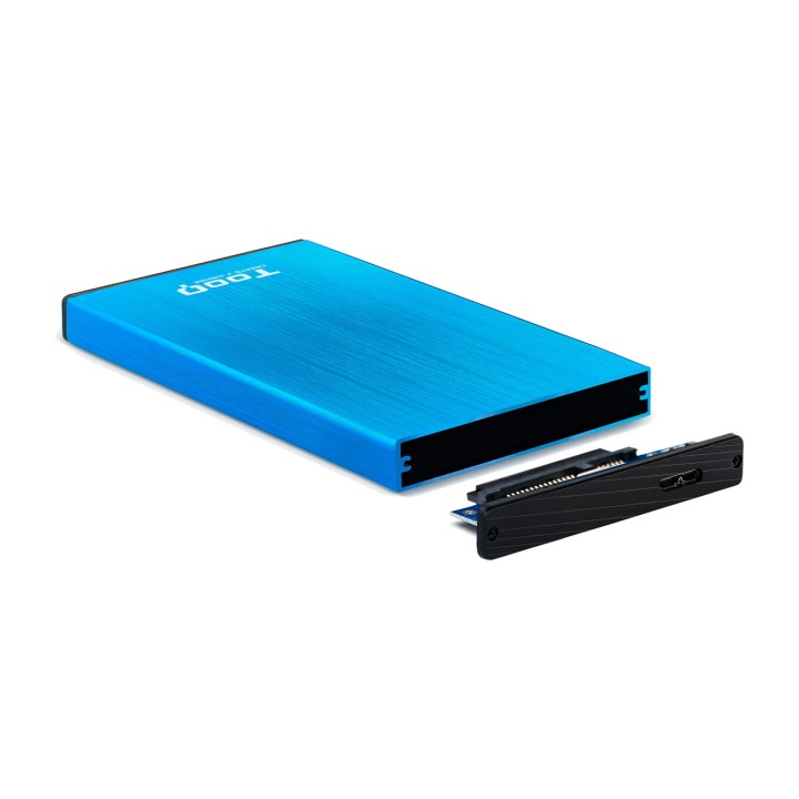 TOOQ Ekstern kasse af aluminium til harddisk TQE-2527 2,5"