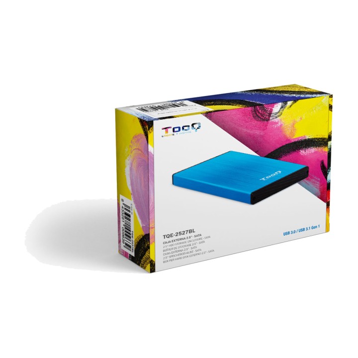 TOOQ Extern kapsling i aluminium för hårddisk TQE-2527 2,5"
