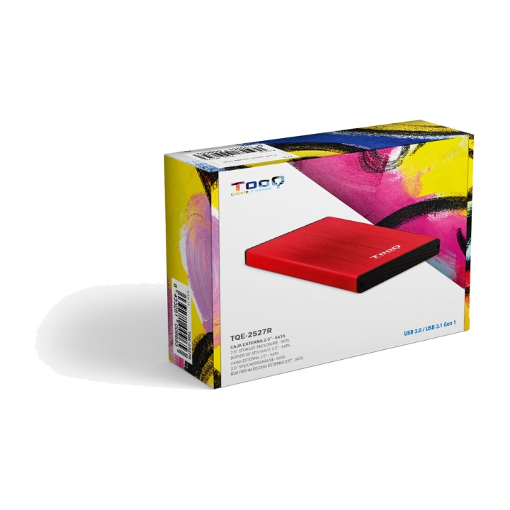 TOOQ Boîtier externe en aluminium pour disque dur TQE-2527