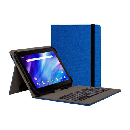 funda universal para tablet con teclado usb 9,7-10,5"