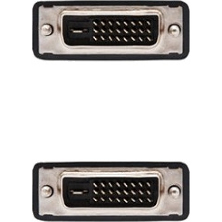 NANOCABLE Cable DVI-D doble enlace con ferritas 24+1 1080P 1,8 M DSP0000005920