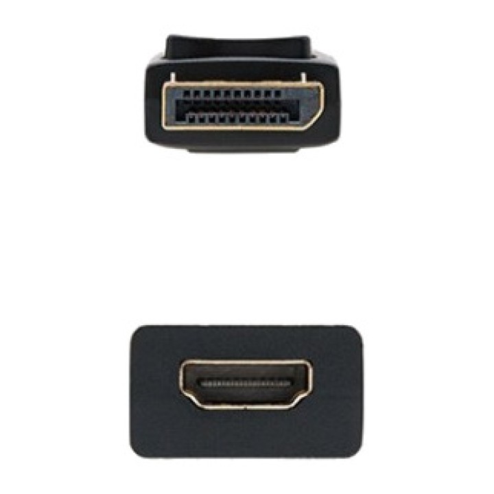 NANOCABLE Adaptateur DisplayPort mâle vers HDMI femelle 15
