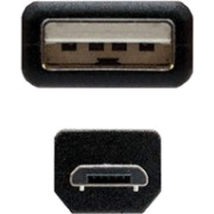 NANOCABLE USB-A-auf-Micro-USB-Lade- und Datenkabel 2.0 1,8 M