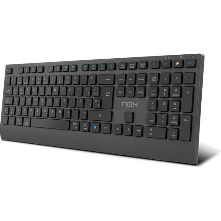 NOX Genopladeligt trådløst tastatur- og musesæt LITE-DUO