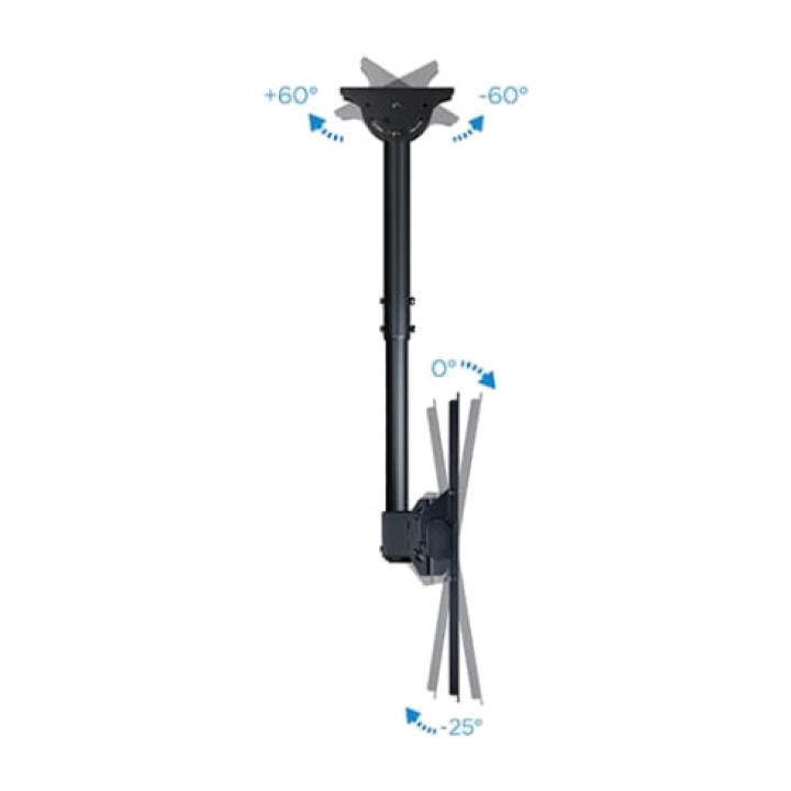 TOOQ Support plafond pour téléviseur LPCE1155TSLI 32-55"