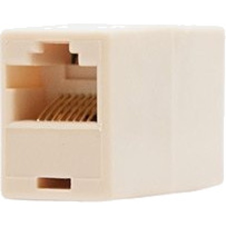 empalme rj45 con dos tomas hembra cat5e utp