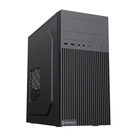 desktop pc case with included power supply aero-c260 micro-atx 500w