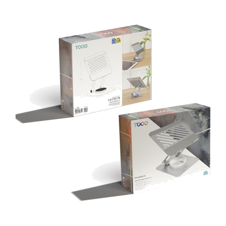 TOOQ Rotating and foldable desktop tablet stand NARVI 13"