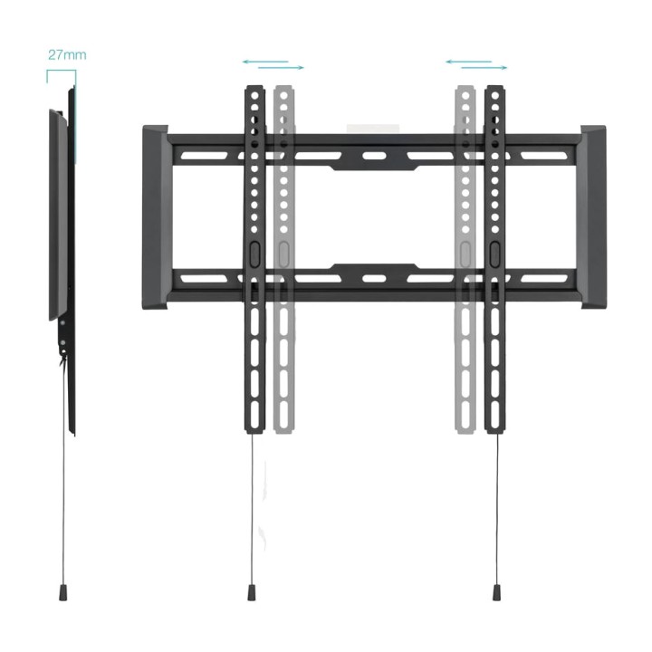 TOOQ Soporte fijo de pared para televisor LP1073F-B 32-70" VESA-400X400 75KG DSP0000043252