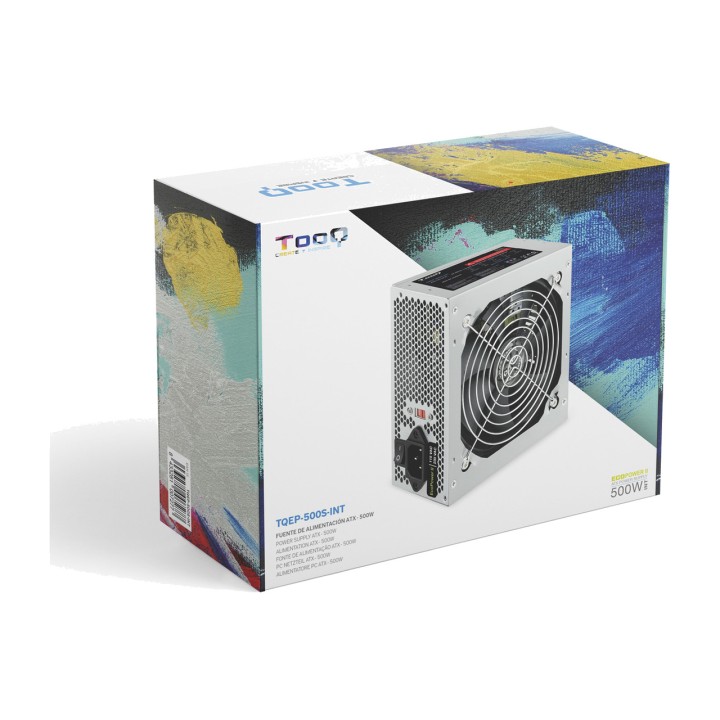 TOOQ ATX-nätaggregat för PC ECOPOWER-II TQEP-500S-INT 500W