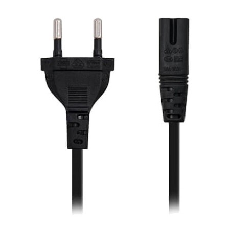 netkabel type otte til opladere og audiovisuelt udstyr cee7 c7 awg18 1,5 m