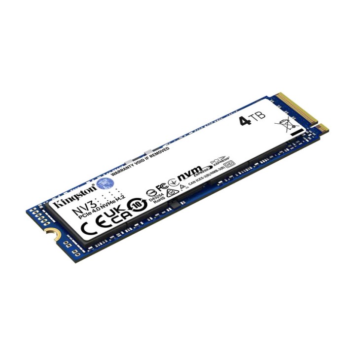KINGSTON Interne M.2 NVMe PCIe SSD 4.0 NV3 4TB DSP0000028075