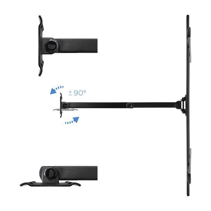 TOOQ Supporto da parete articolato per televisore LP6070TN