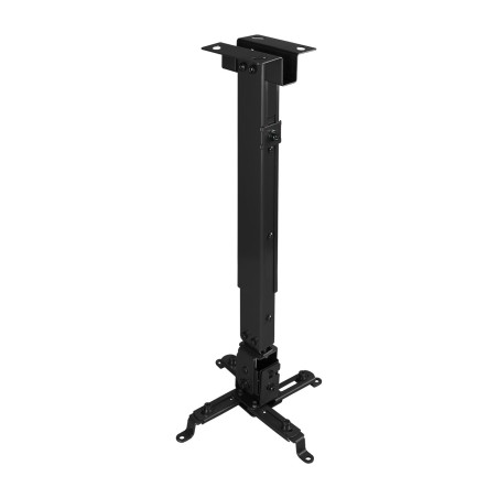 support de plafond pour projecteur avec hauteur réglable pj2012t 130-650mm 20kg