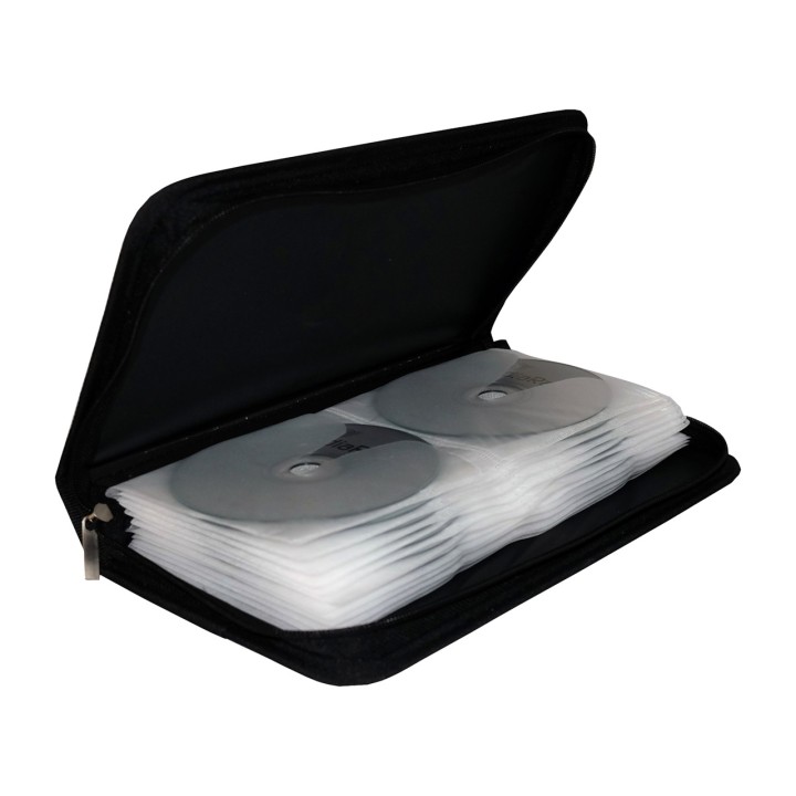 MEDIARANGE Nylon-CD-/DVD-Tasche für 48 Discs BOX51 962194