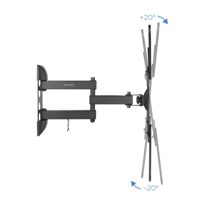 TOOQ Supporto da parete articolato per televisore LP6055TN