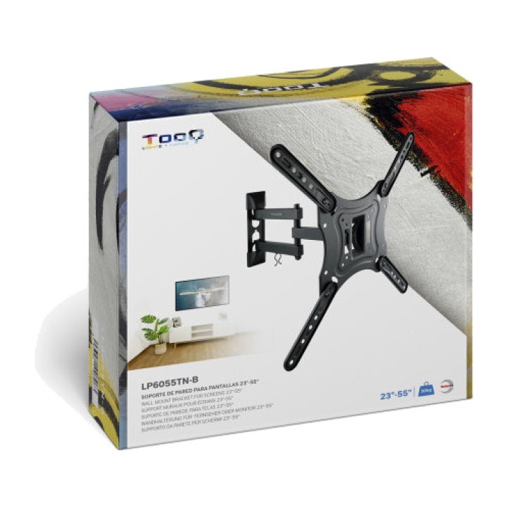 TOOQ Support mural articulé pour téléviseur LP6055TN 23-55"