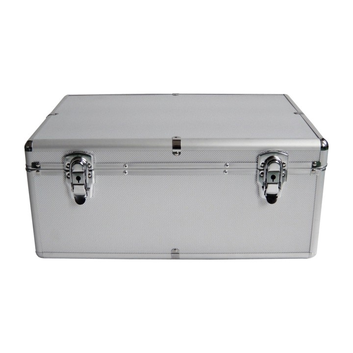 MEDIARANGE Mallette en aluminium pour 500 CD et DVD BOX77