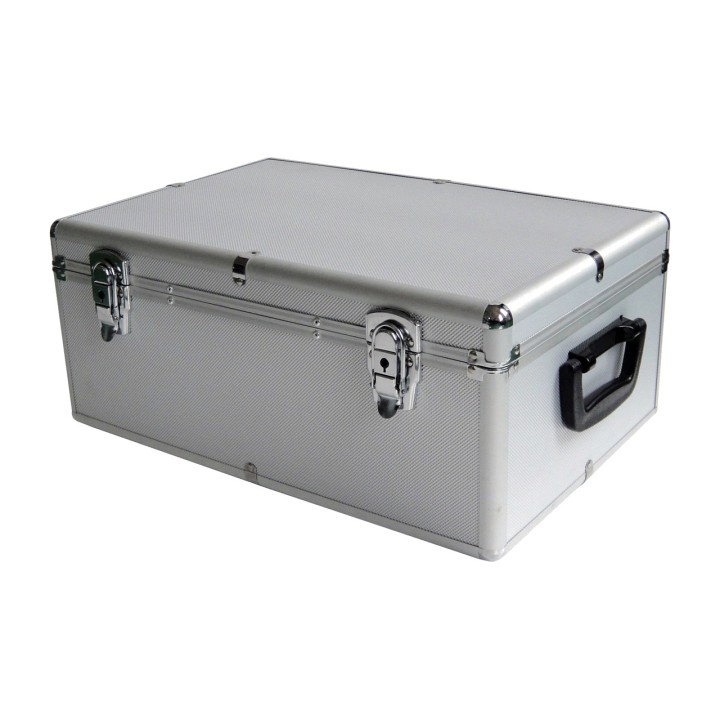MEDIARANGE Aluminium case for 500 CDs and DVDs BOX77 945590