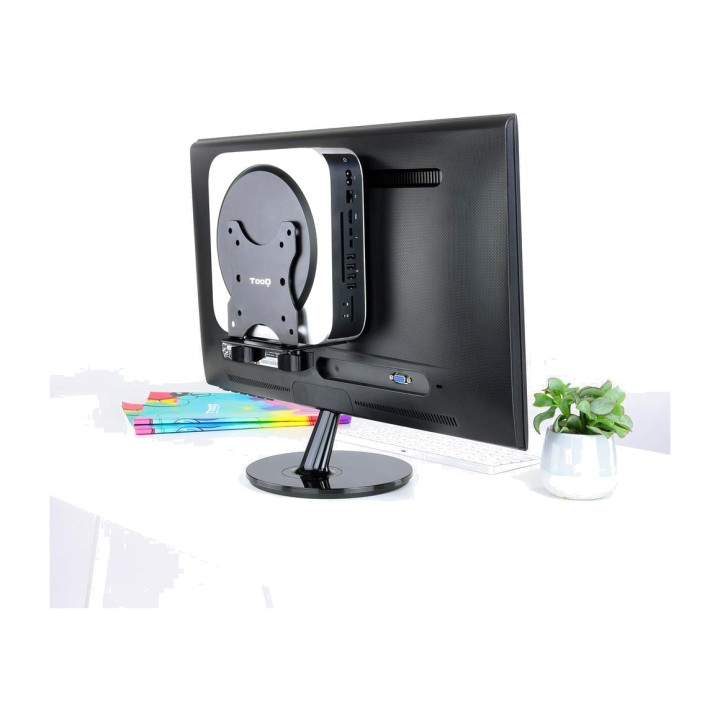 TOOQ Supporto per montare un mini PC dietro il monitor