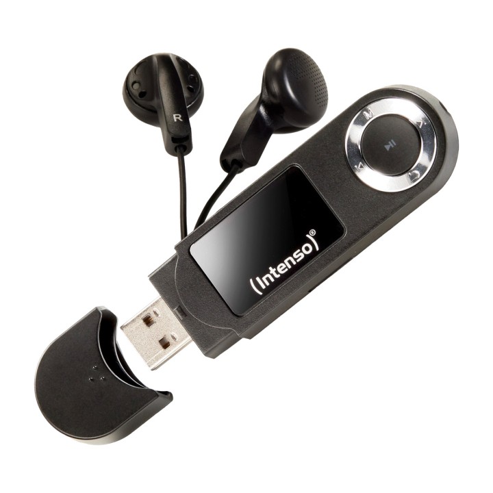INTENSO Portable MP3 player with internal memory and USB