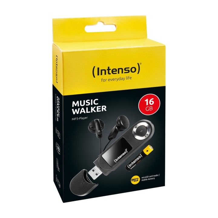 INTENSO Lettore MP3 portatile con memoria interna e