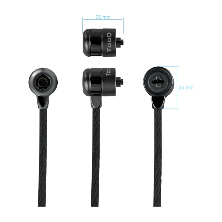 TOOQ Zabezpečovací kabel s klíčem pro notebook TQCLKC0025