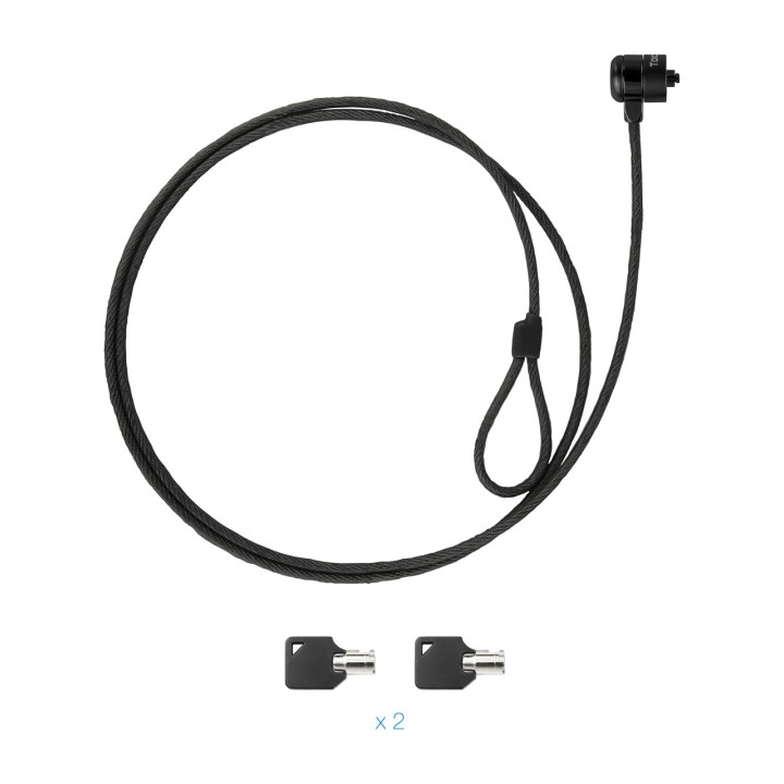TOOQ Cable antirrobatori amb clau per a portàtil TQCLKC0025