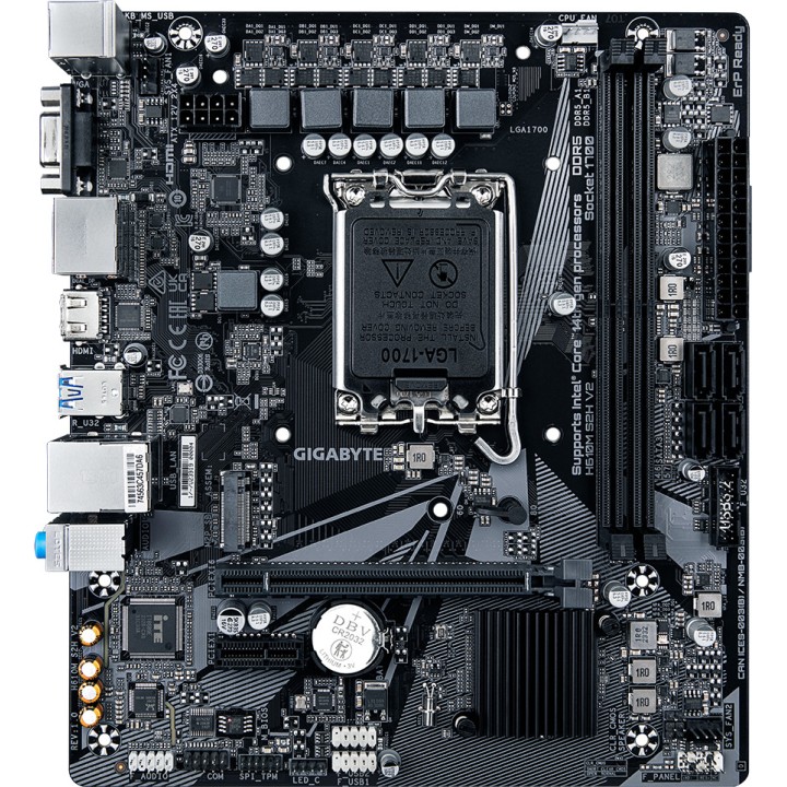 GIGABYTE Scheda madre micro ATX per Intel H610M S2H V2