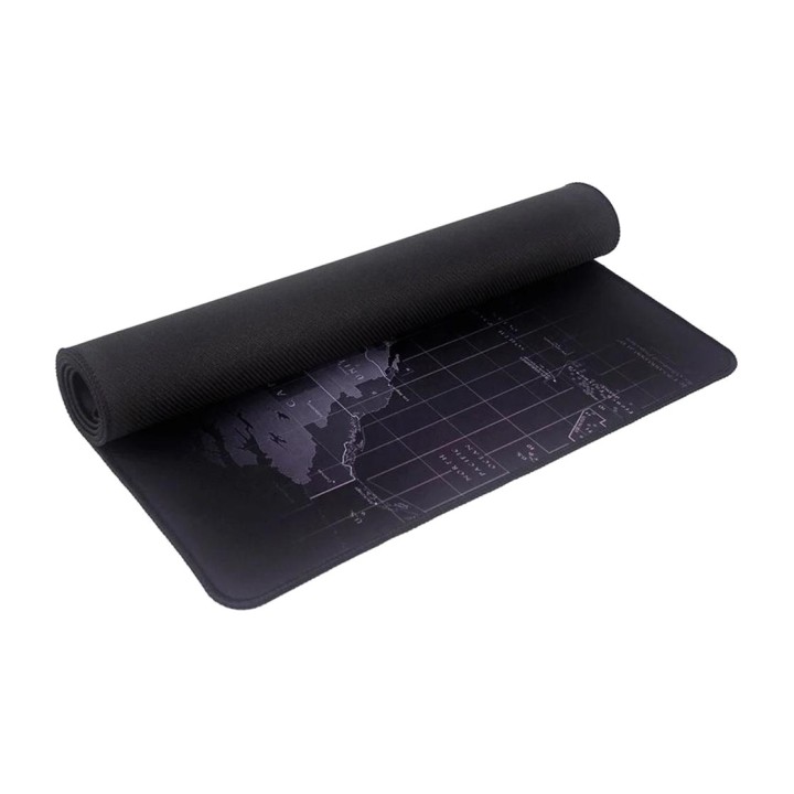SUBBLIM Ekstra stor antiskli musemåtte med verdenskort XL
