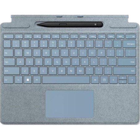 tastiera con custodia in alcantara per tablet surface-pro-10 type-cover