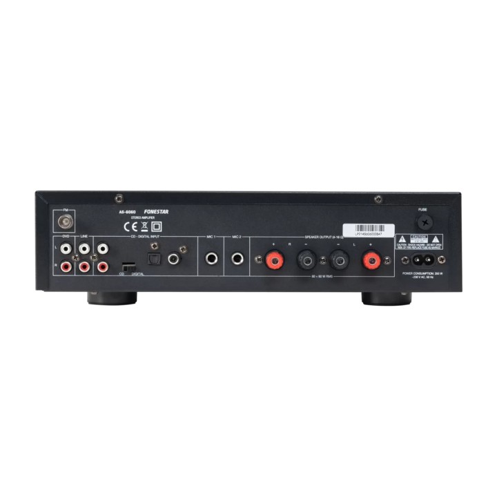 FONESTAR Amplificatore stereo hi-fi con Bluetooth, radio FM