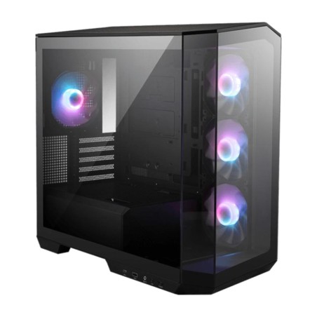 caja de pc gaming micro atx panorámica con cristal templado mag pano-m100r-pz-rgb