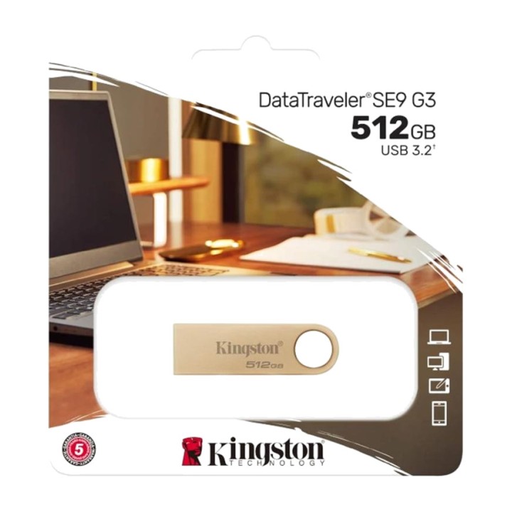 KINGSTON USB pamäť DATATRAVELER-SE9 G3 512GB DSP0000023630