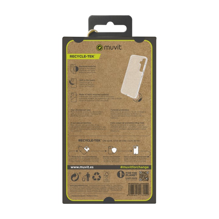 MUVIT Coque antichoc recyclée pour smartphone SHOCKPROOF-3M