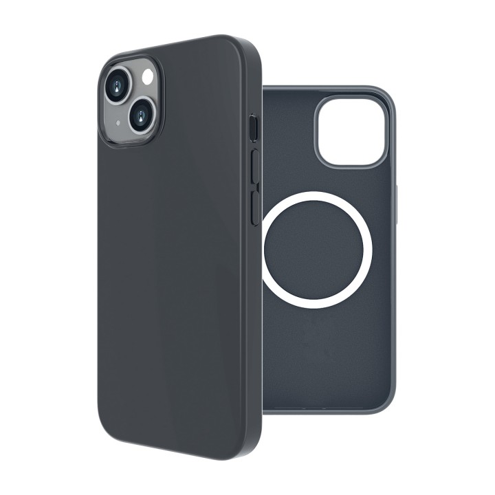 MUVIT Funda de silicona líquida magnética para móvil