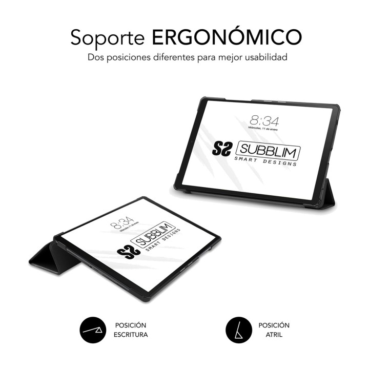 SUBBLIM Custodia antiurto per tablet con copertina