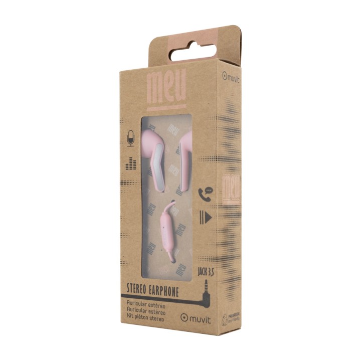 MUVIT Intraauditive hovedtelefoner med jackkabel MEU 3,5 MM